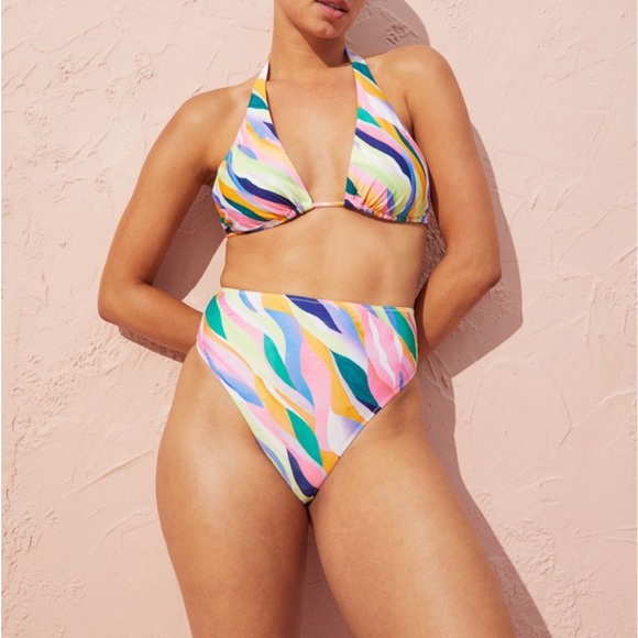 NWT H&M High-waisted Brazilian Bikini Bottoms - Picture 3 of 5